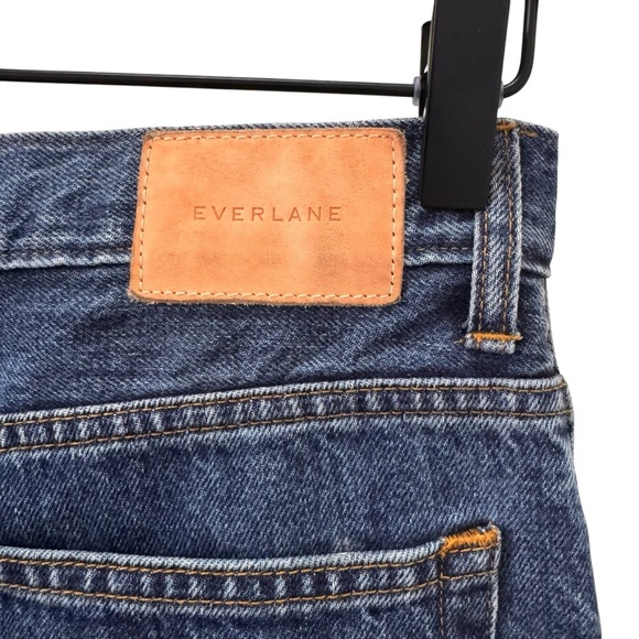 Everlane The 90's Cheeky Jean in "Deep Atlantic" 100% Organic Cotton Ankle Sz 25 - Picture 12 of 14